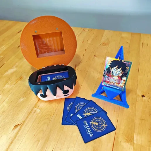 LUFFY ONE PIECE Deck Box - ONE PIECE theme - Magnetic Lids -