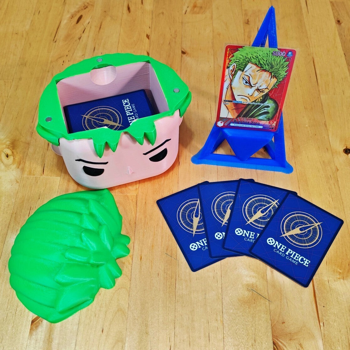 ZORO ONE PIECE Deck Box - ONE PIECE theme - Magnetic Lids -