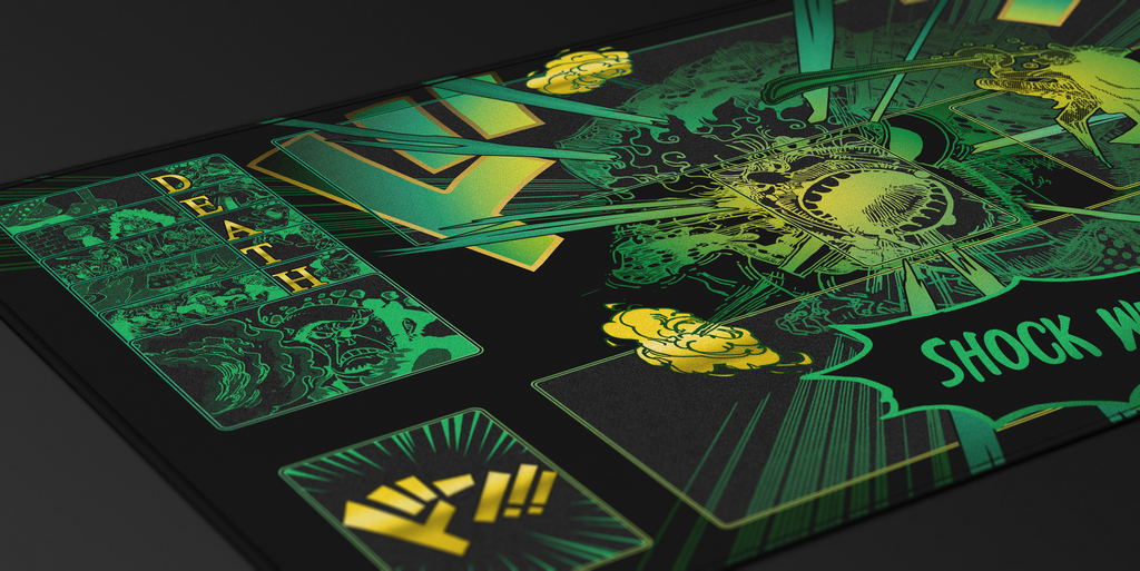 Law Manga – Shock Will, One piece TCG Playmat