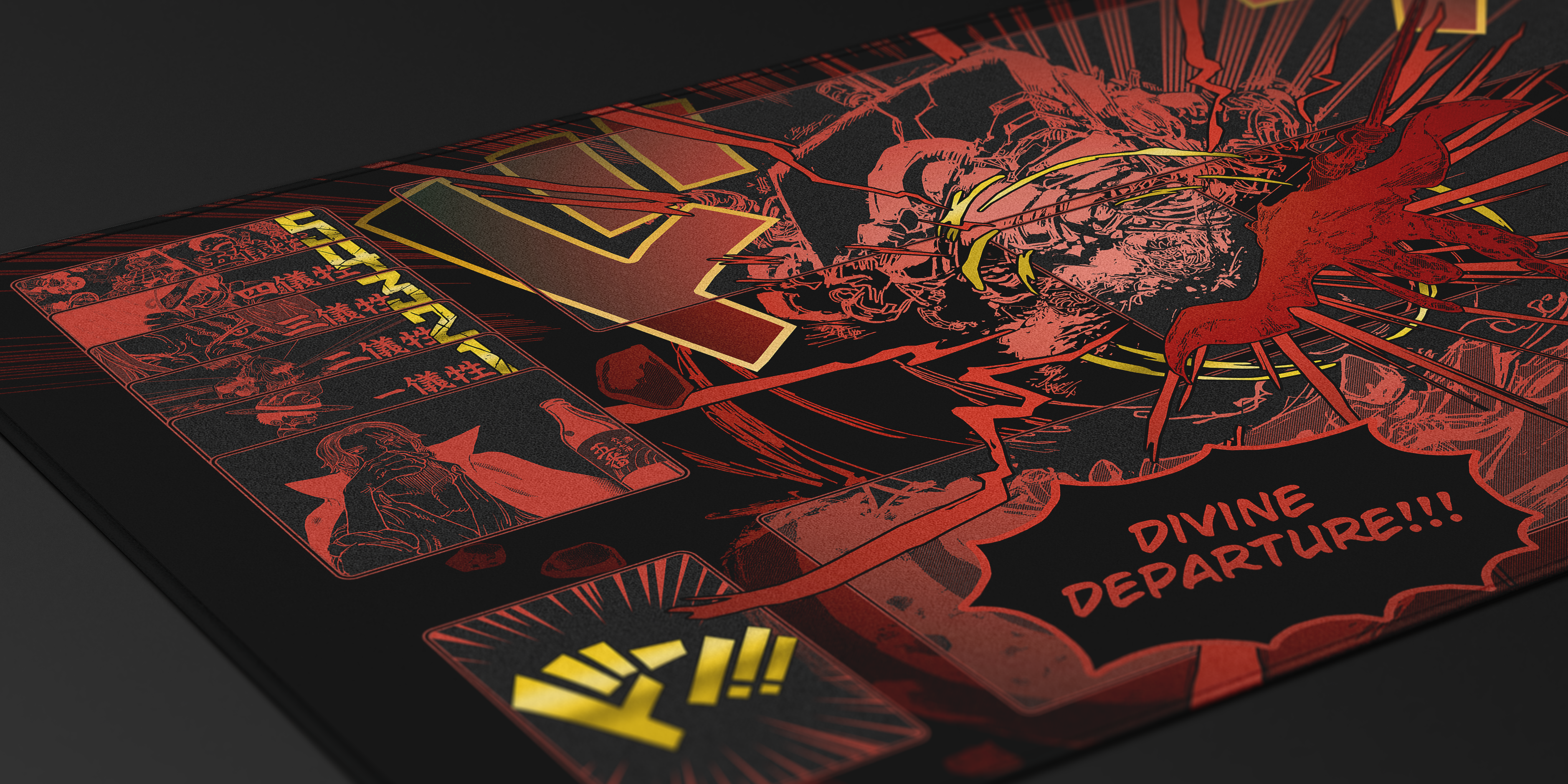 Shanks “Divine Departure ” ONE PIECE PLAYMAT by ZDESIGN