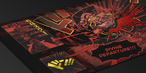 Shanks “Divine Departure ” ONE PIECE PLAYMAT by ZDESIGN