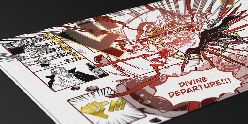 Shanks “Divine Departure ” ONE PIECE PLAYMAT by ZDESIGN