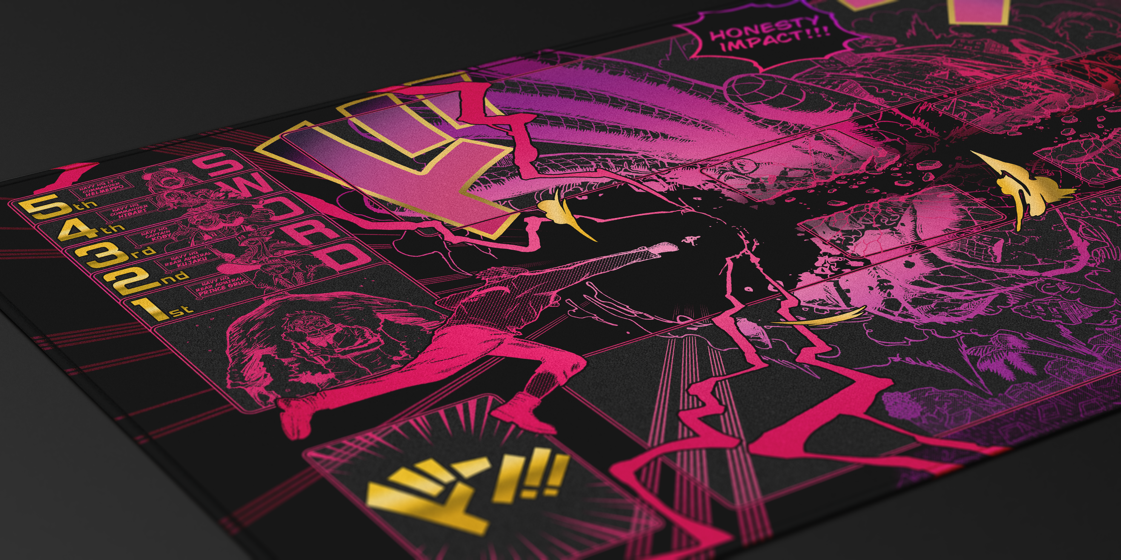 KOBY “Honesty IMPACT” ONE PIECE PLAYMAT by ZDESIGN