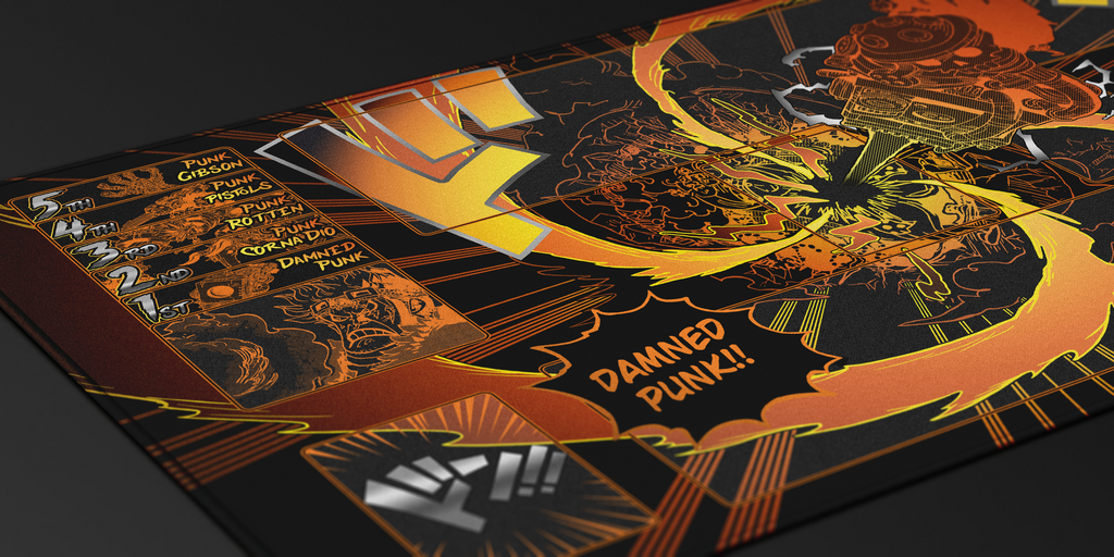 Kid Manga – Damned Punk, One piece TCG Playmat