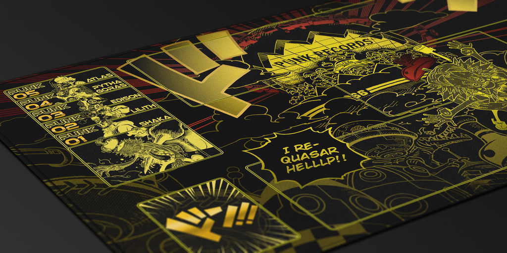 Vegapunk Manga – I Requasar Helllp, One piece TCG Playmat