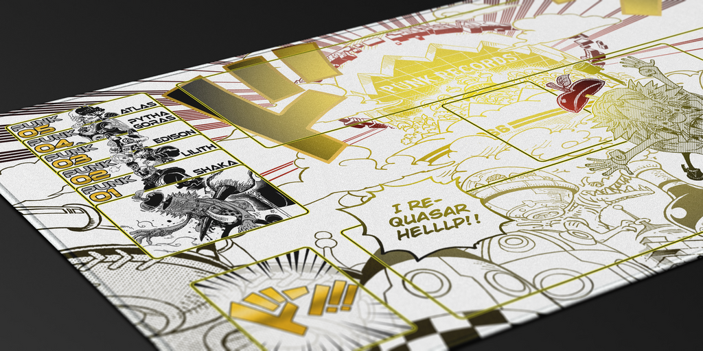Vegapunk Manga – I Requasar Helllp, One piece TCG Playmat