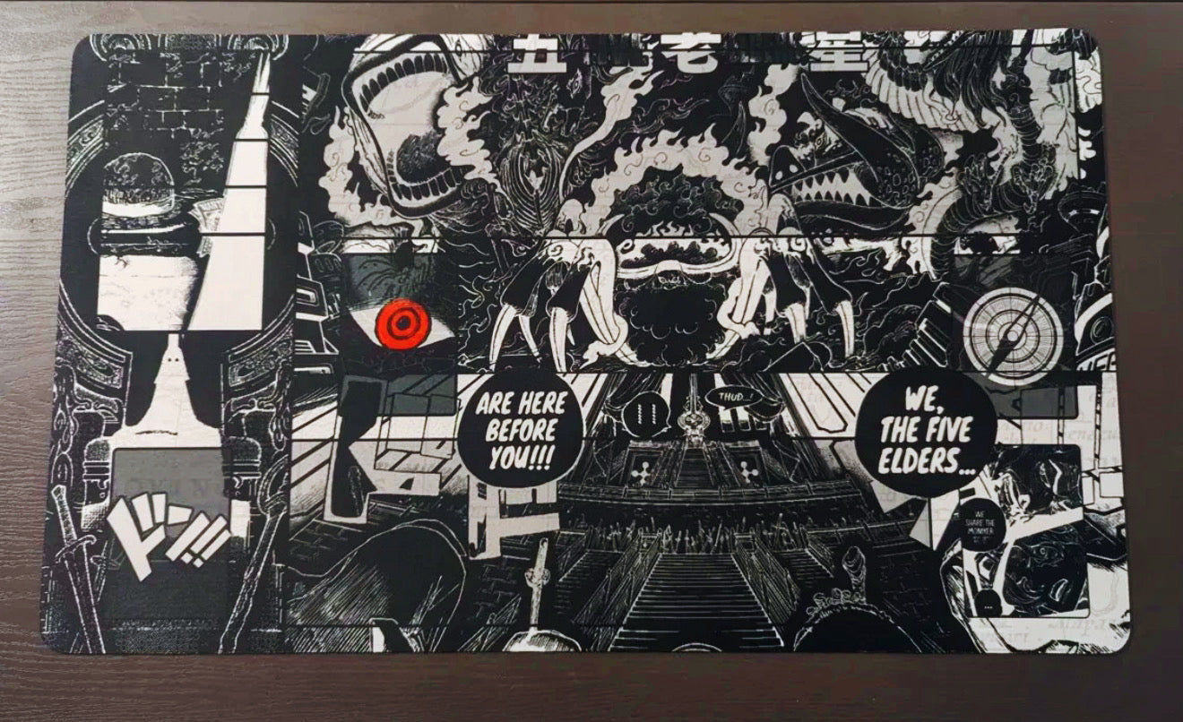 One Piece IMU Playmat-ANIME TCG Playmat For One Piece, Anti Slip