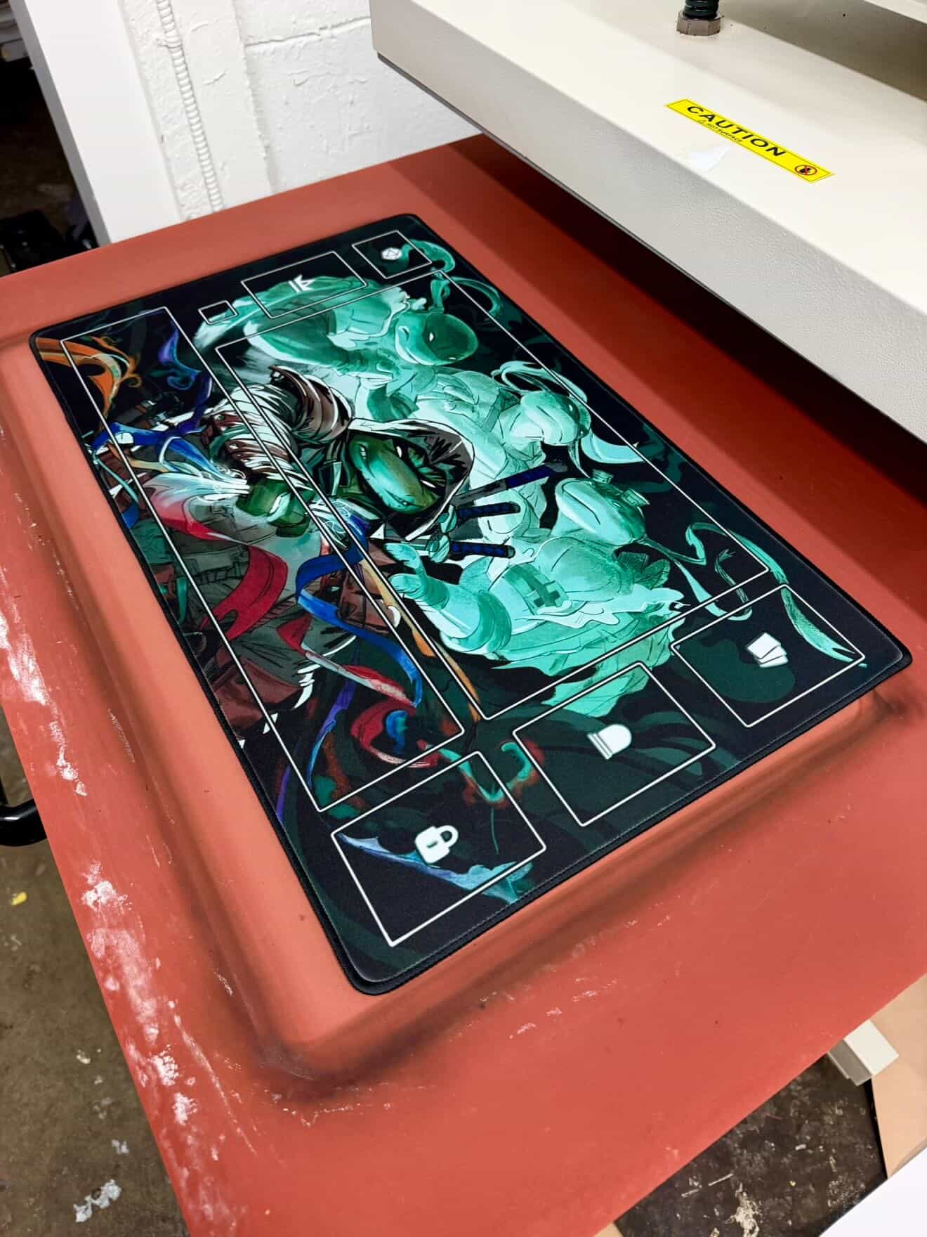 TMNT Commander Playmat –NON SLIP- Trading Card Game-High Quality
