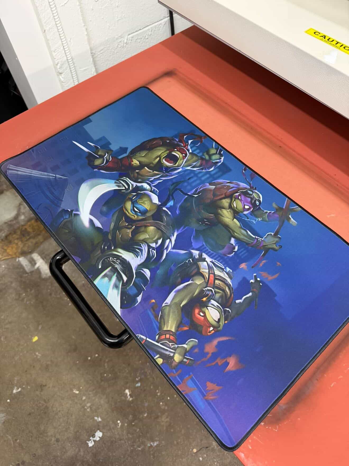 TMNT Commander Playmat –NON SLIP- Trading Card Game-High Quality