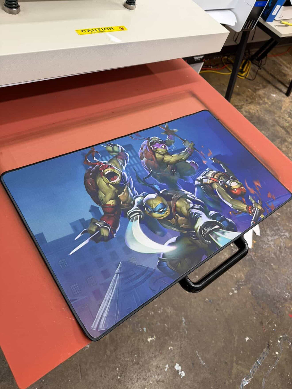 TMNT Commander Playmat –NON SLIP- Trading Card Game-High Quality