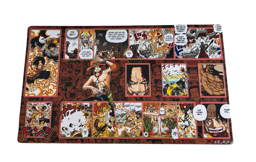 ACE ONE PIECE PLAYMAT SYNDICATE X RUFUS