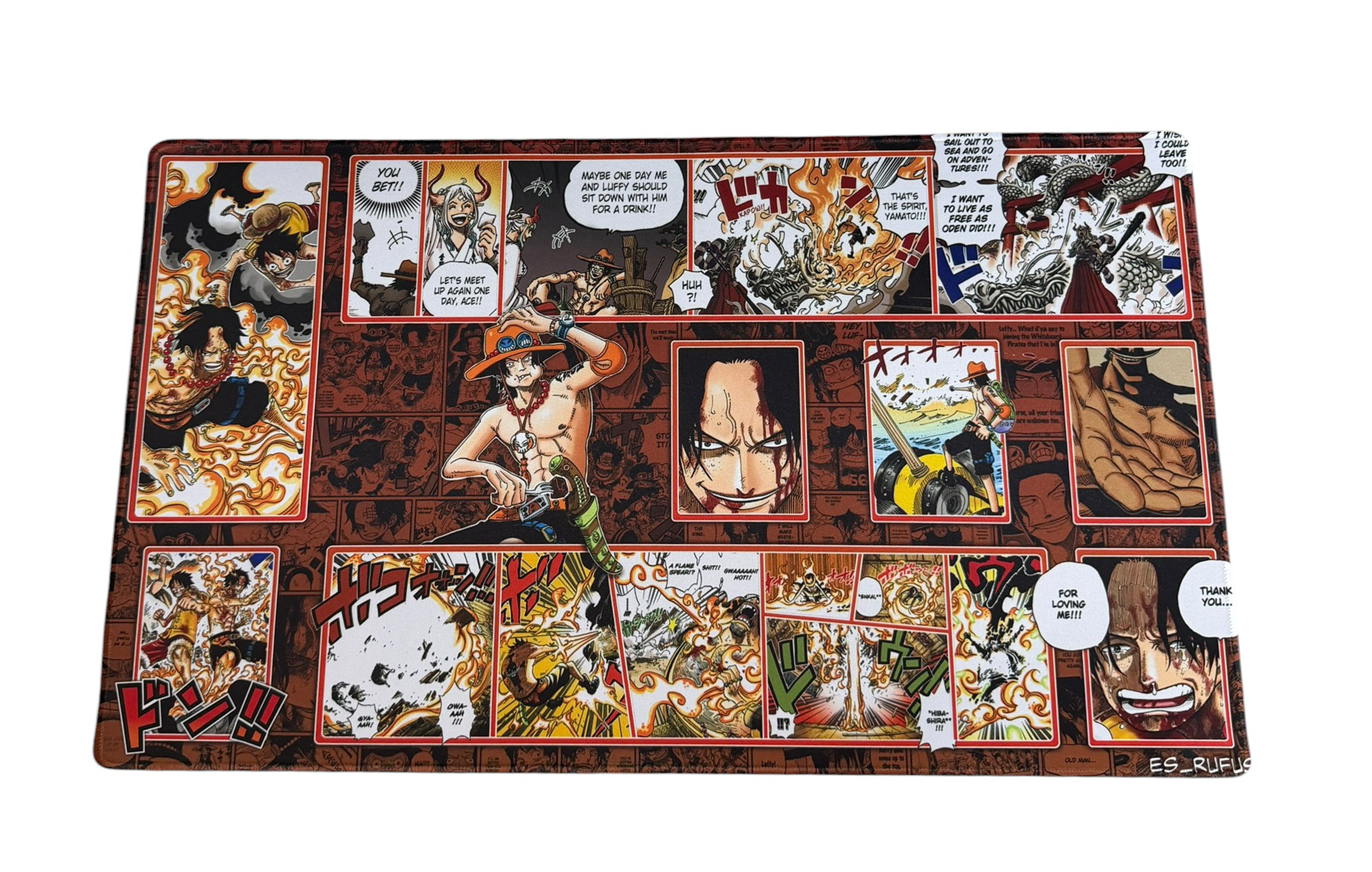 ACE ONE PIECE PLAYMAT SYNDICATE X RUFUS