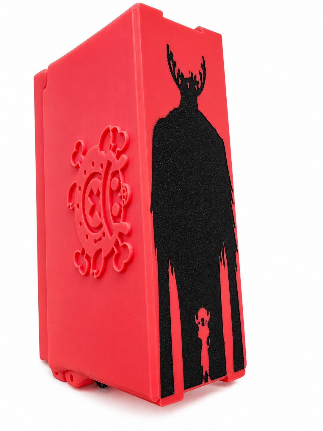 ONE PIECE DECKBOX, SLIM DESIGN, CAN FIT UP TO 2 DECKS. LEADER FRONT WINDOW