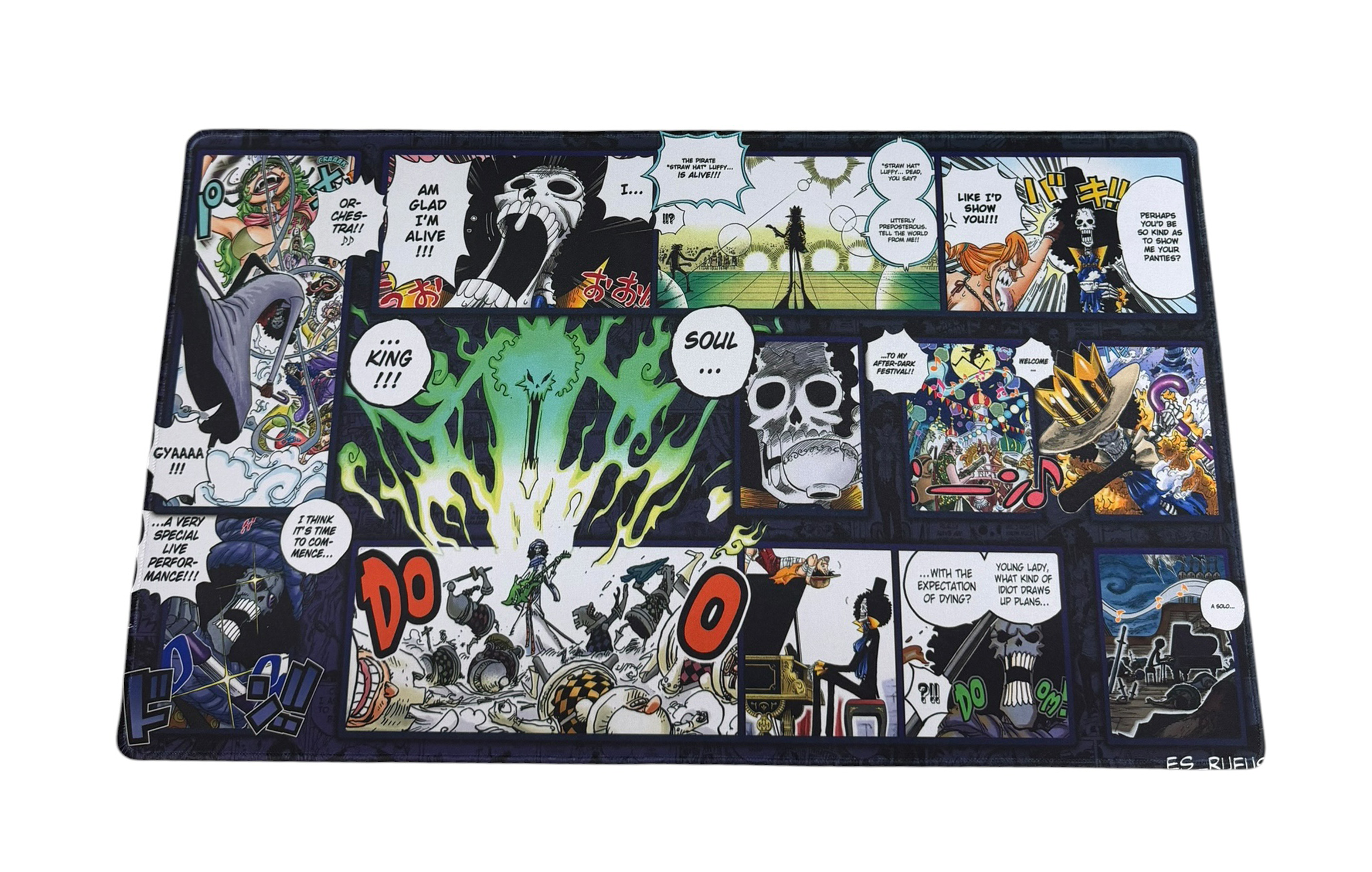 BROOK ONE PIECE PLAYMAT SYNDICATE X RUFUS