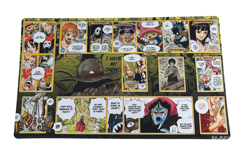 3D2Y ONE PIECE PLAYMAT SYNDICATE X RUFUS