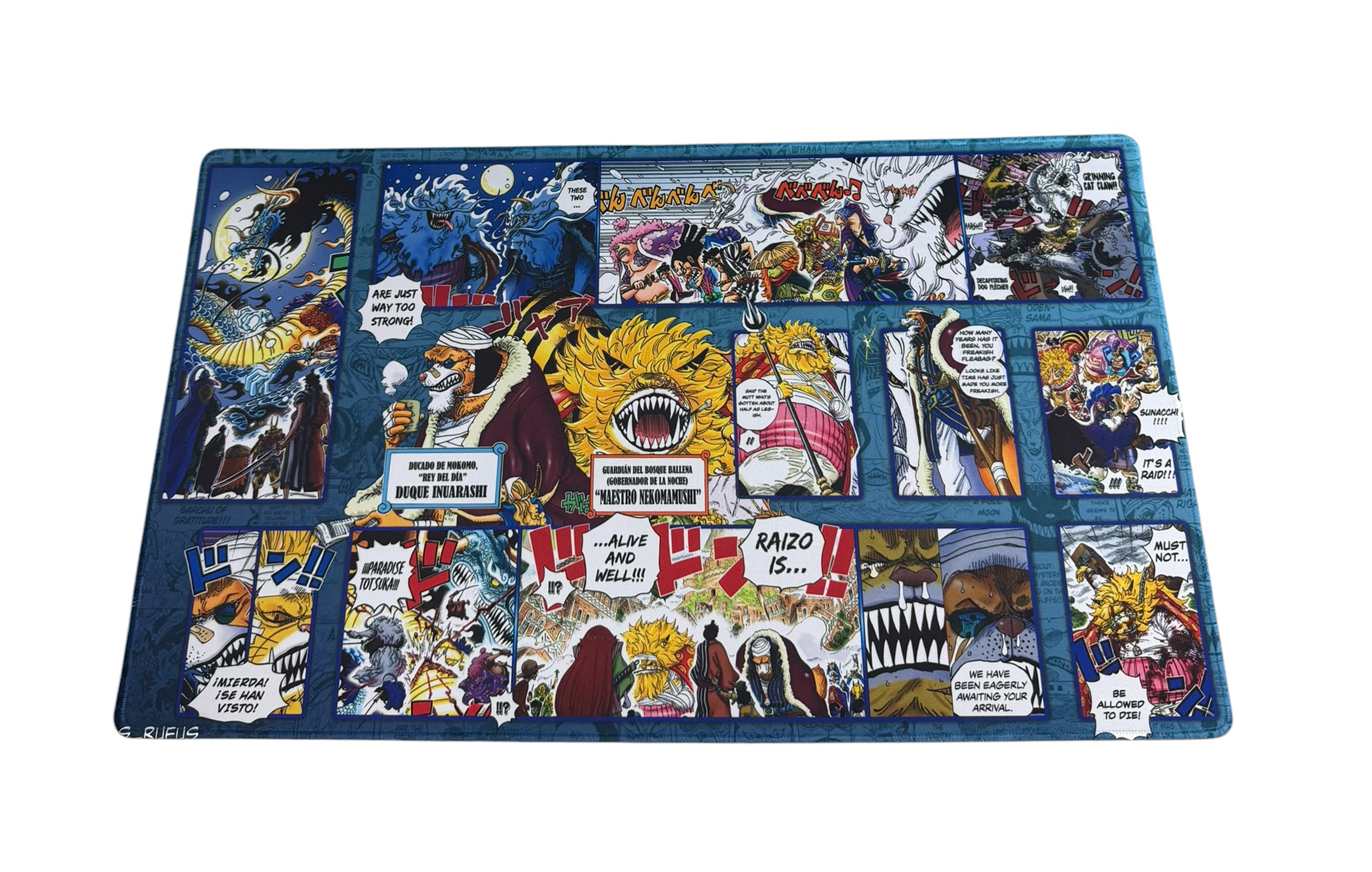 ZOU ARC ONE PIECE PLAYMAT SYNDICATE X RUFUS