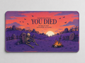 STAY AND CHILL! Gaming MAT/ PLAYMAT