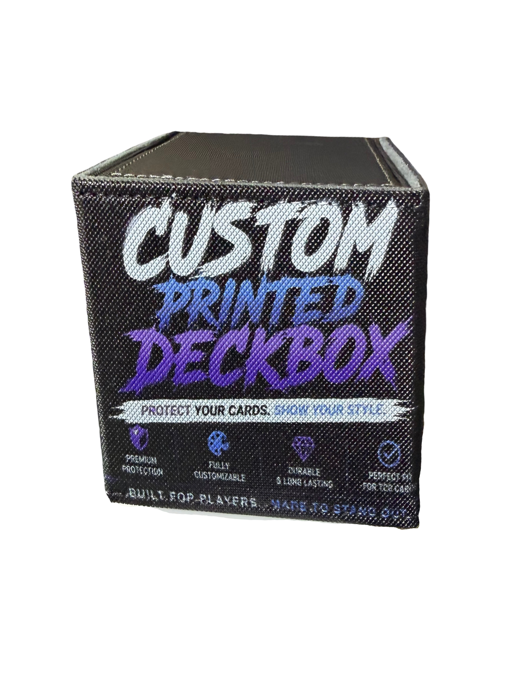 Custom PRINTED DECKBOX!