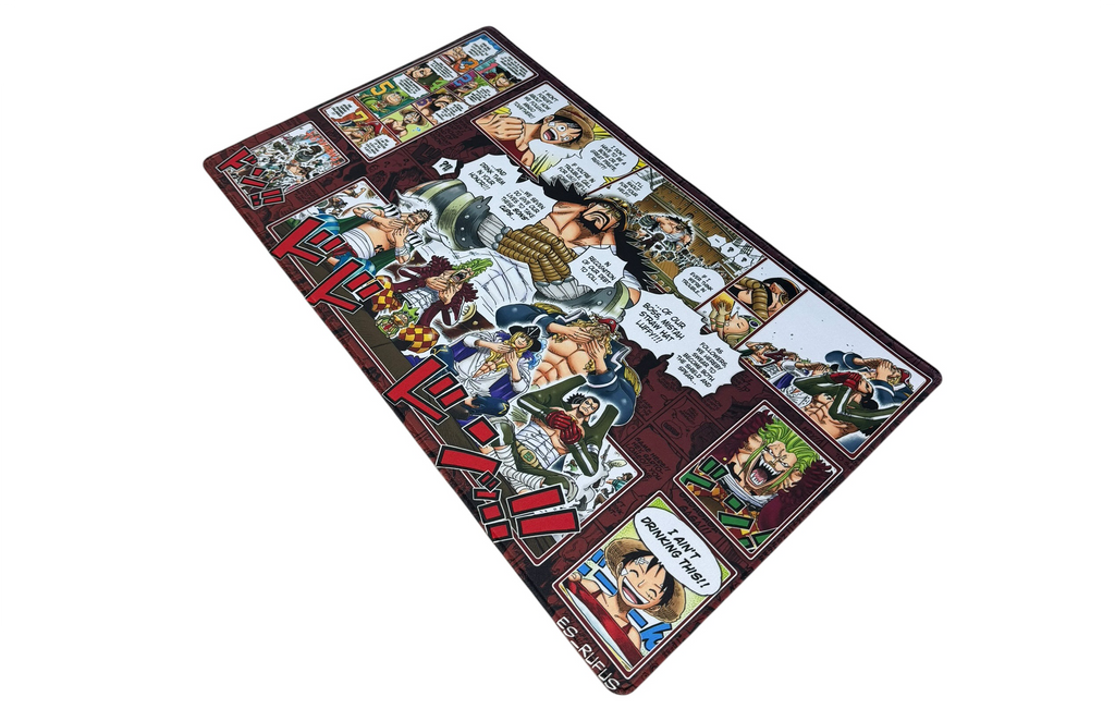 STRAW HAT GRAND FLEET ONE PIECE PLAYMAT SYNDICATE X RUFUS