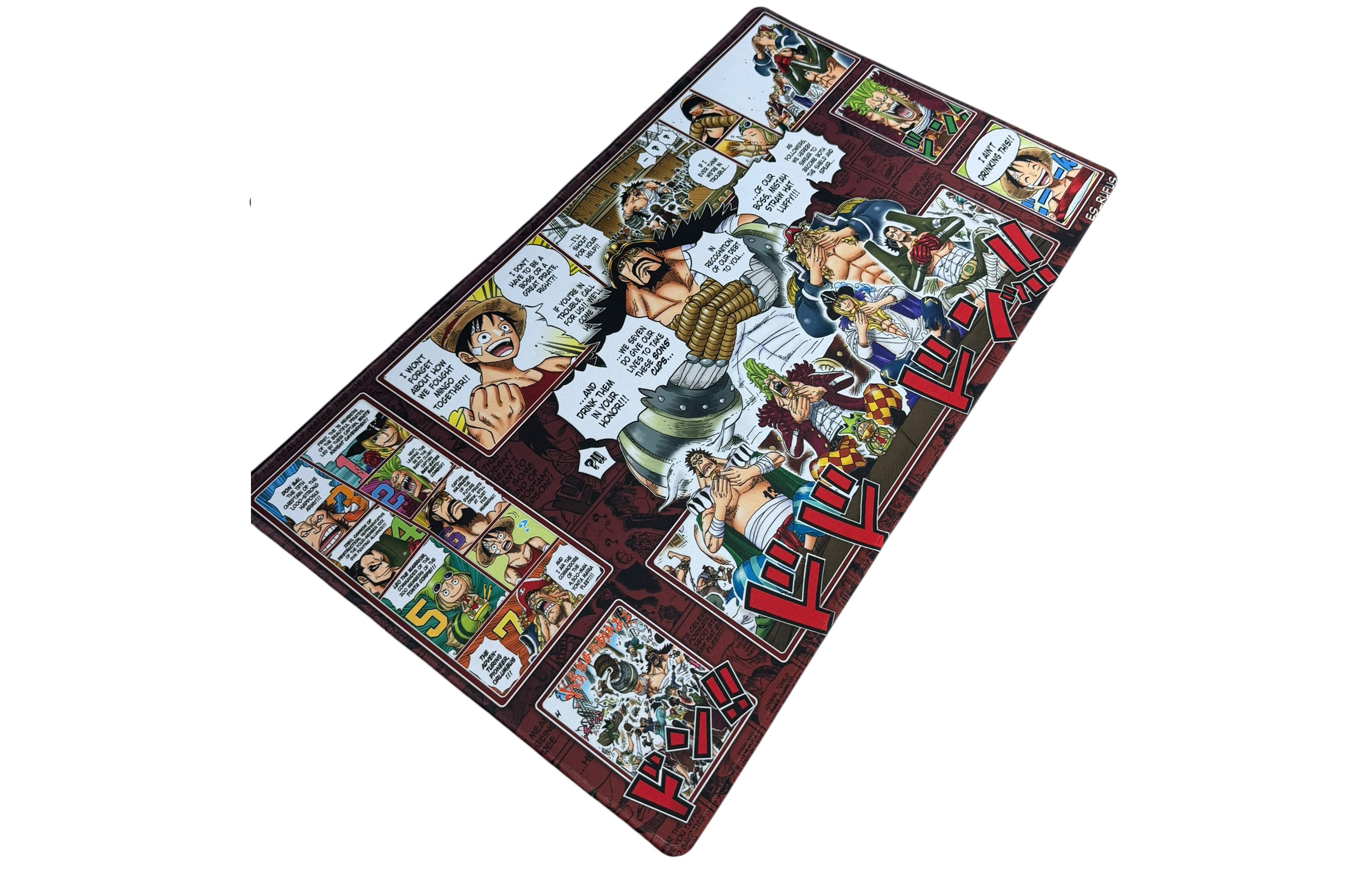 STRAW HAT GRAND FLEET ONE PIECE PLAYMAT SYNDICATE X RUFUS