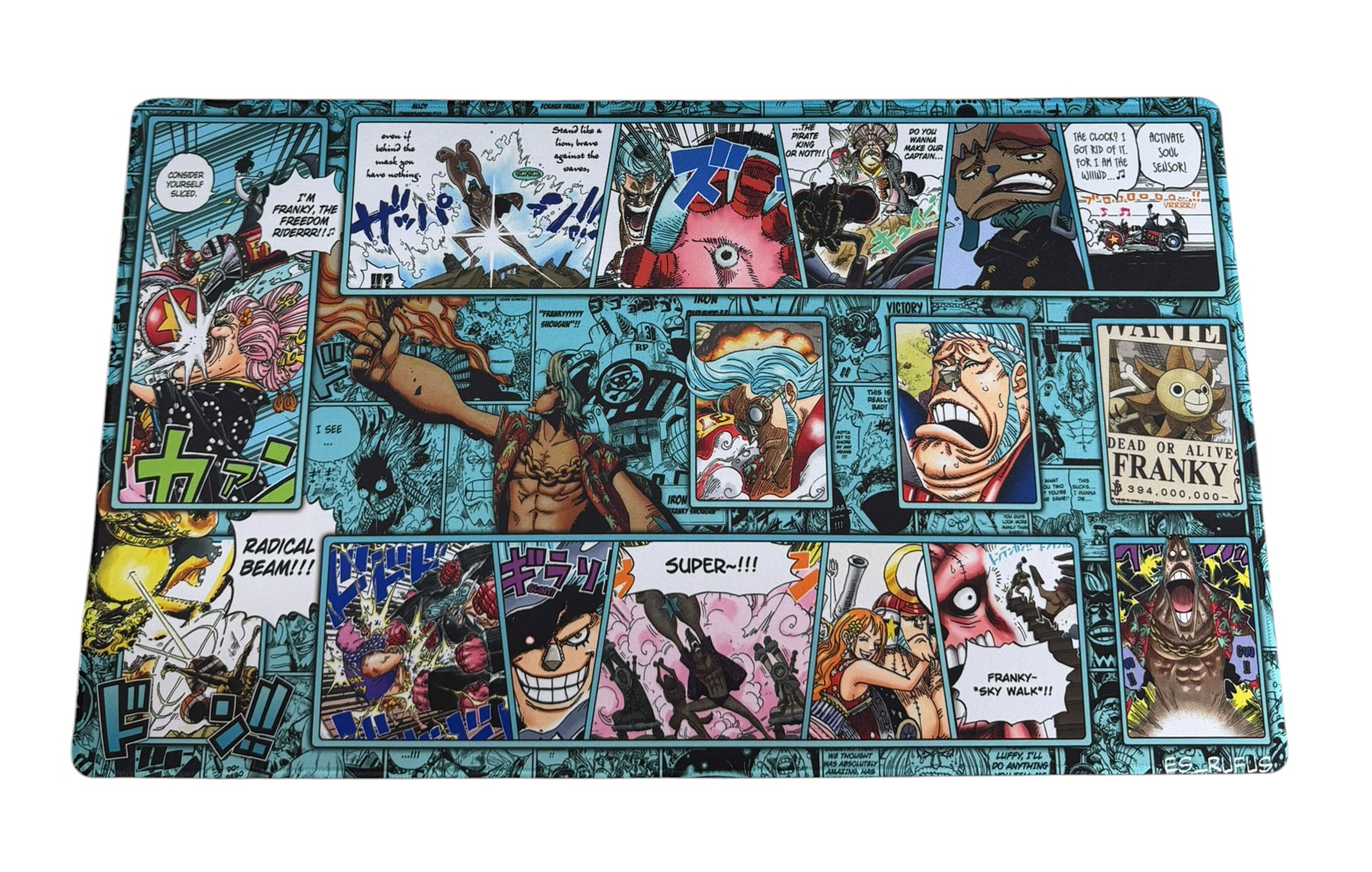 FRANKY ONE PIECE PLAYMAT SYNDICATE X RUFUS