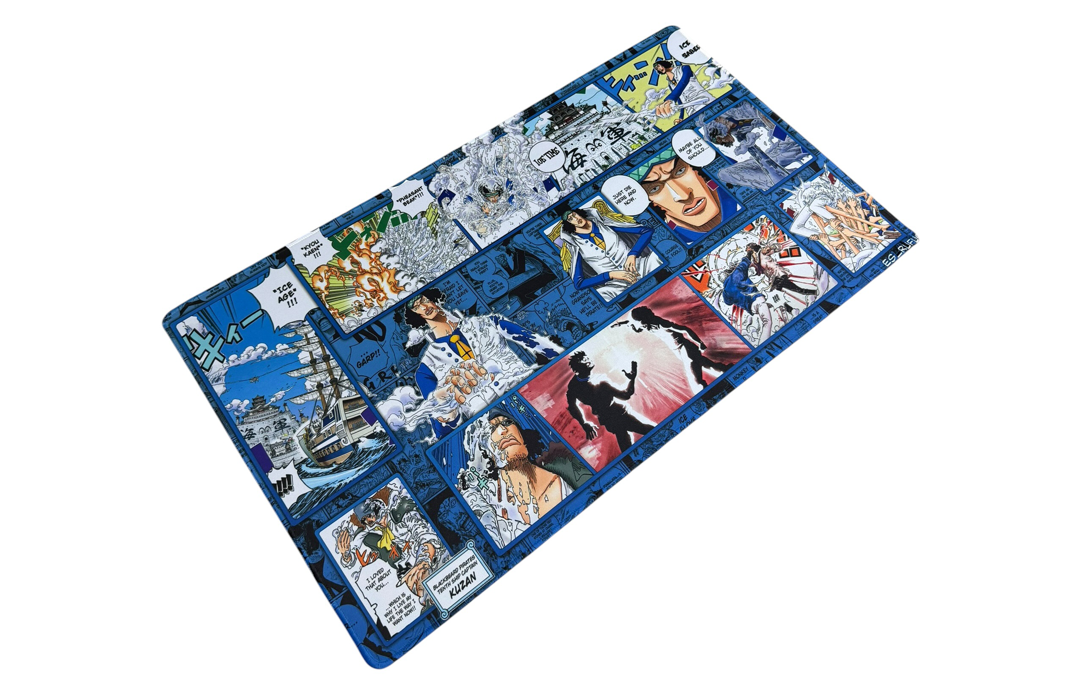 KUZAN ONE PIECE PLAYMAT SYNDICATE X RUFUS