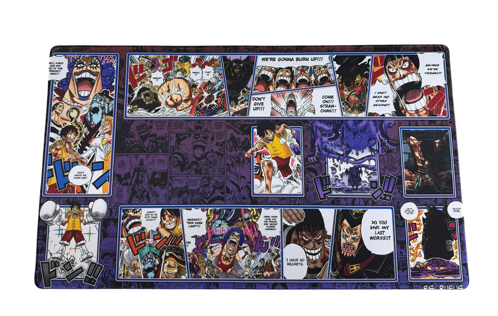 IMPEL DOWN ONE PIECE PLAYMAT SYNDICATE X RUFUS