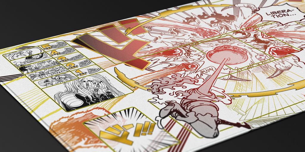 Bonney Manga – Liberation Nika Punch, One piece TCG Playmat