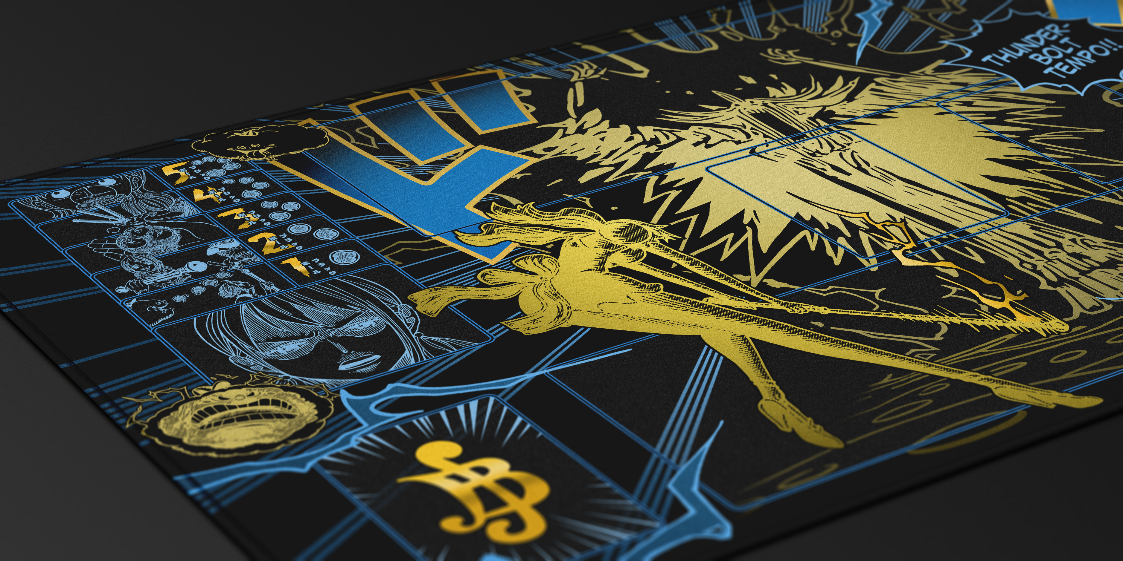 Nami Manga – Thunderbolt Tempo, One piece TCG Playmat