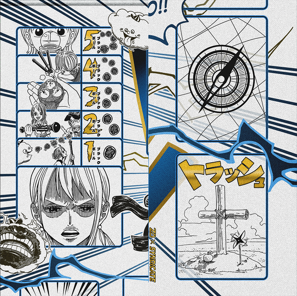 Nami Manga – Thunderbolt Tempo, One piece TCG Playmat