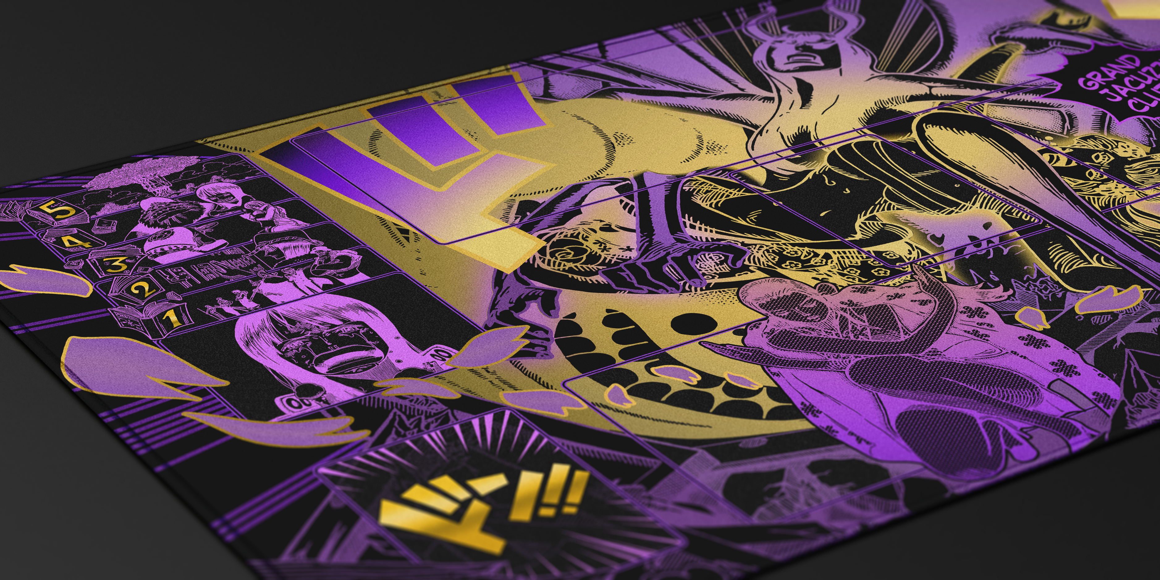 Robin Manga – Grand Jacuzzi Clutch, One piece TCG Playmat