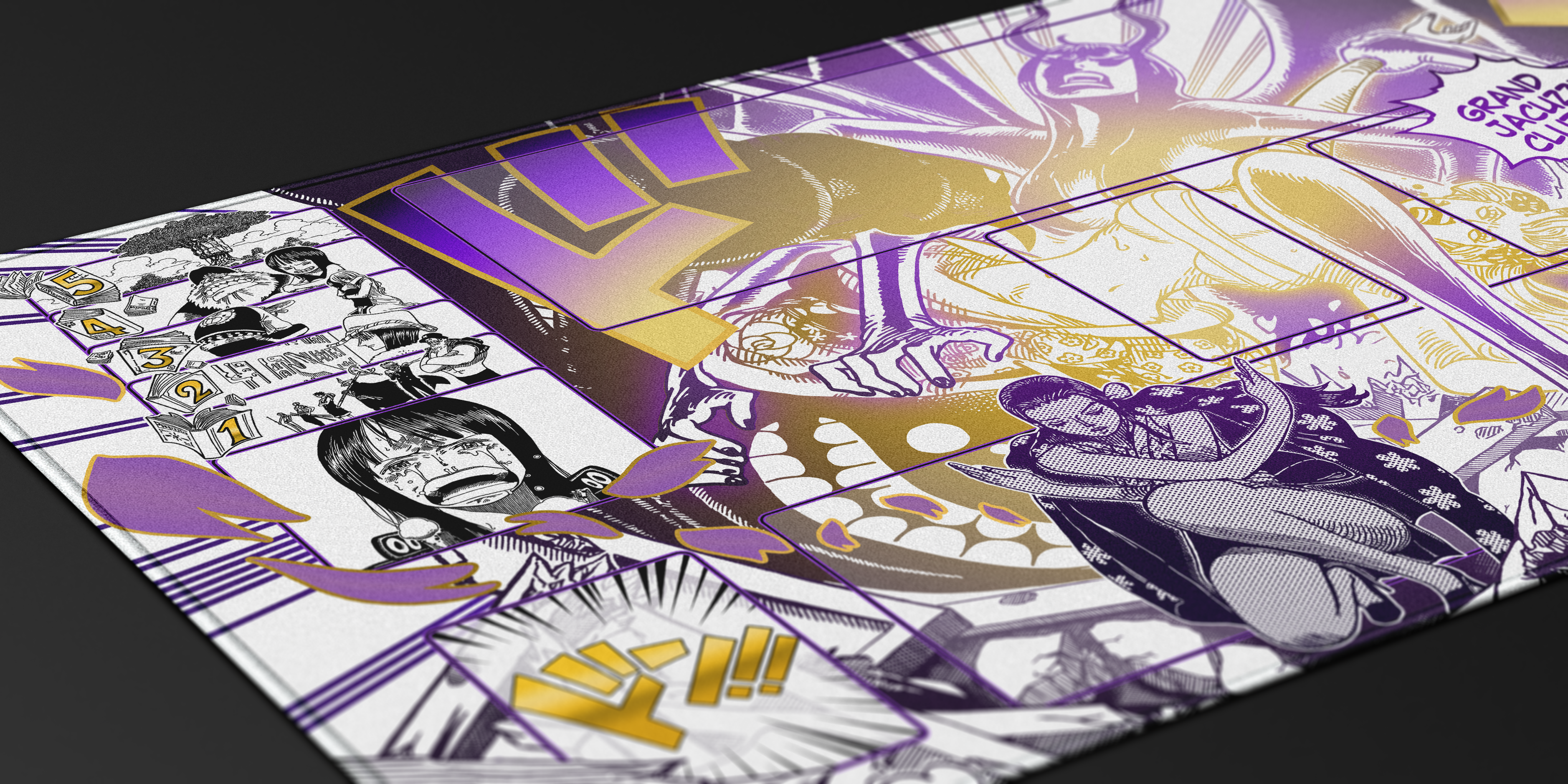 Robin Manga – Grand Jacuzzi Clutch, One piece TCG Playmat