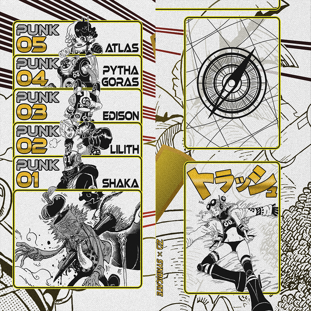 Vegapunk Manga – I Requasar Helllp, One piece TCG Playmat