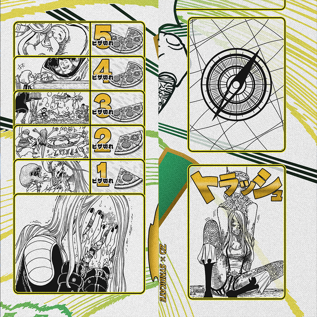 Bonney Manga – Liberation Nika Punch, One piece TCG Playmat