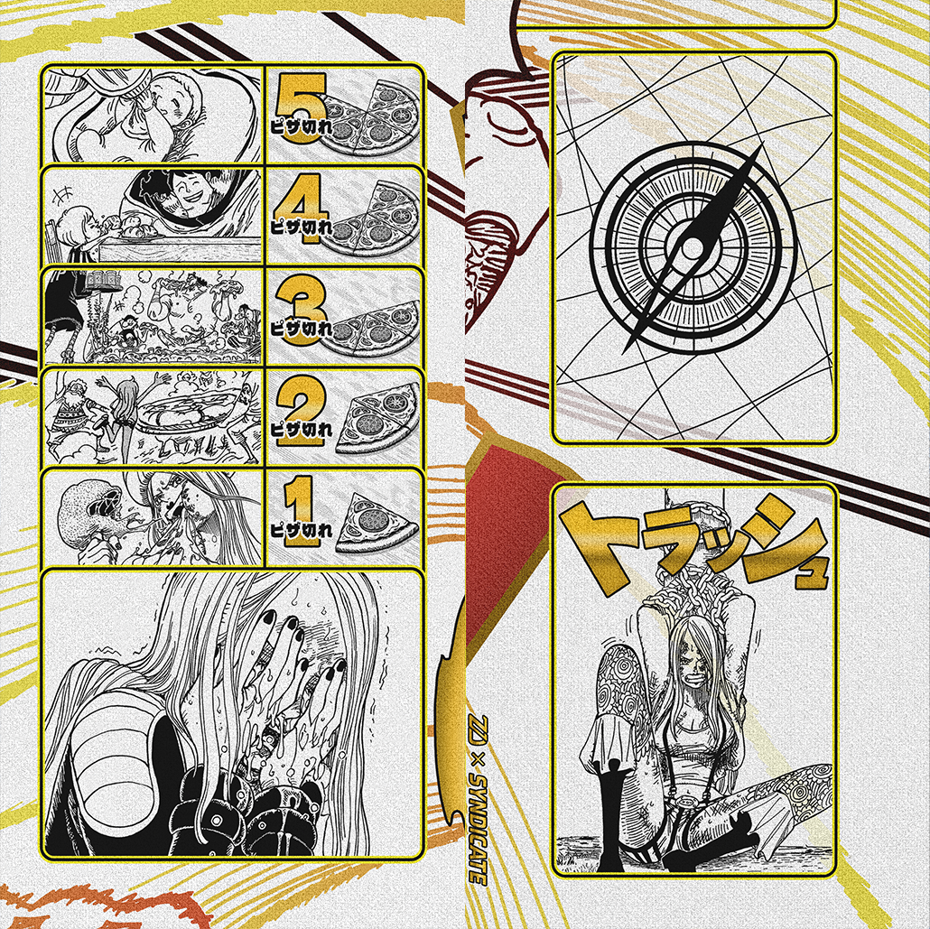 Bonney Manga – Liberation Nika Punch, One piece TCG Playmat