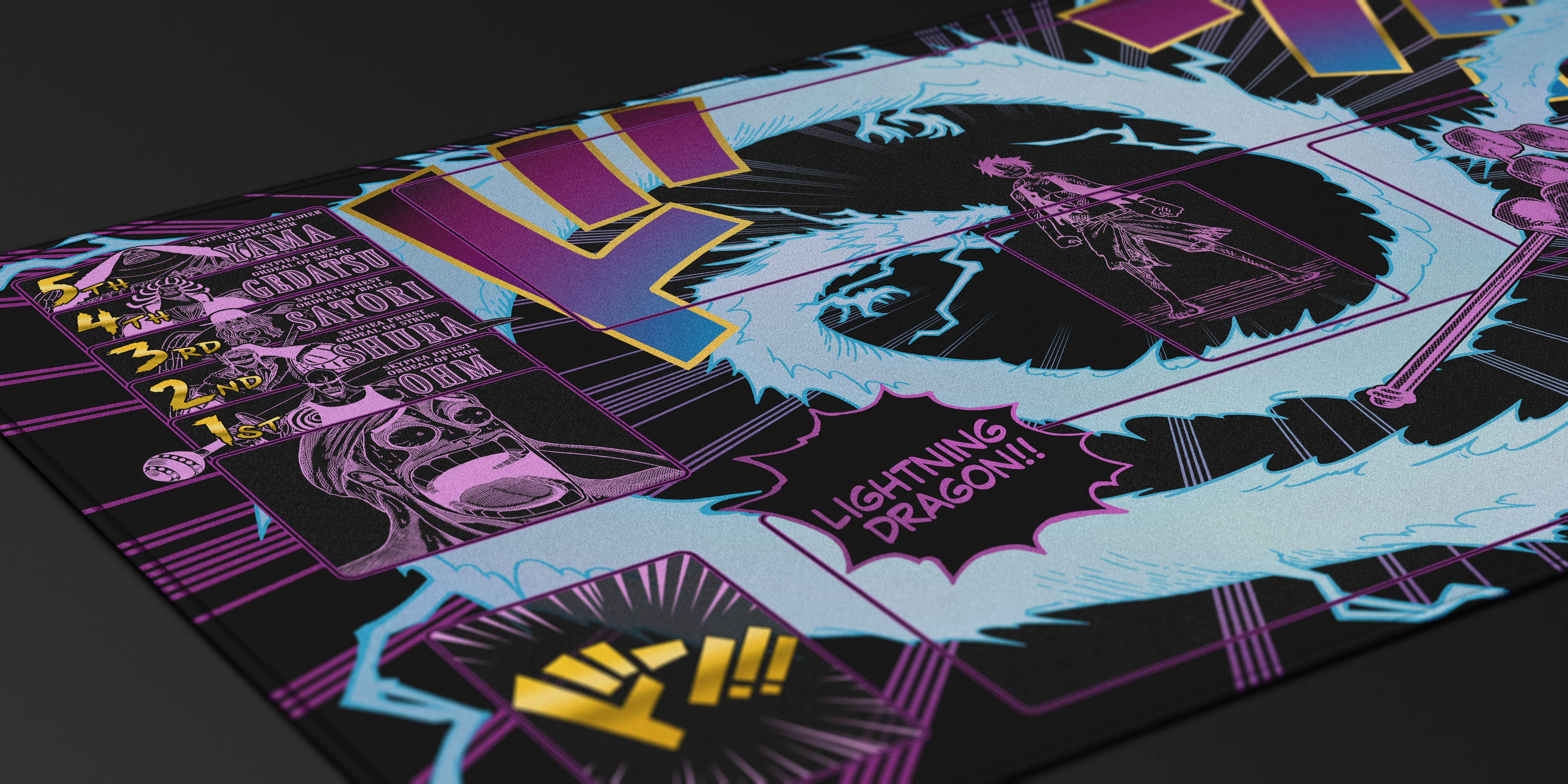 Enel Manga – Lighting Dragon, One piece TCG Playmat