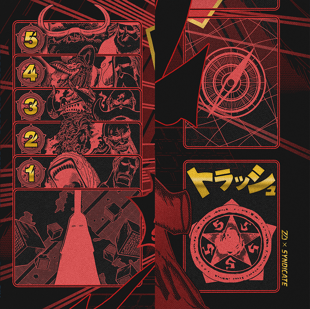 IMU “FIVE ELDERS” ONE PIECE PLAYMAT by ZDESIGN