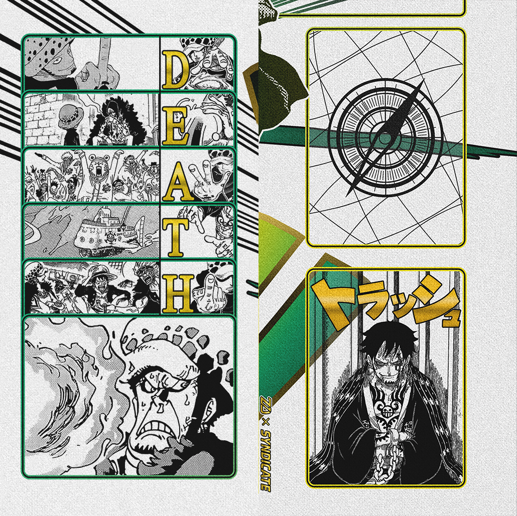 Law Manga – Shock Will, One piece TCG Playmat
