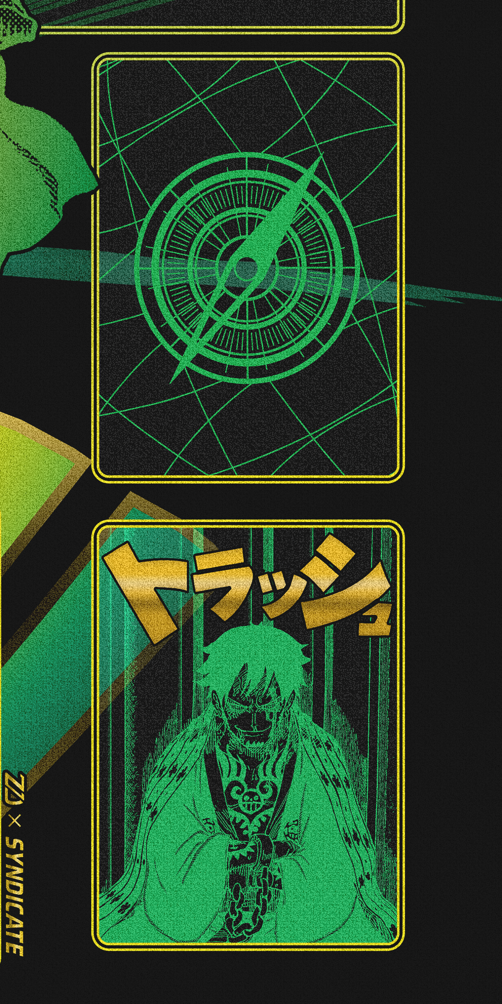 Law Manga – Shock Will, One piece TCG Playmat