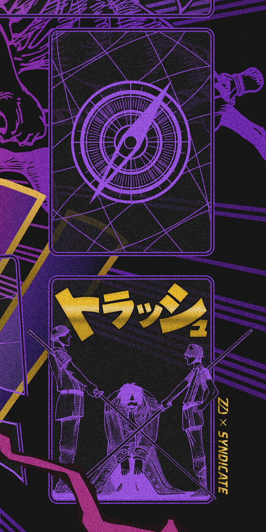 Gold D Roger One Piece Playmat by ZDesign