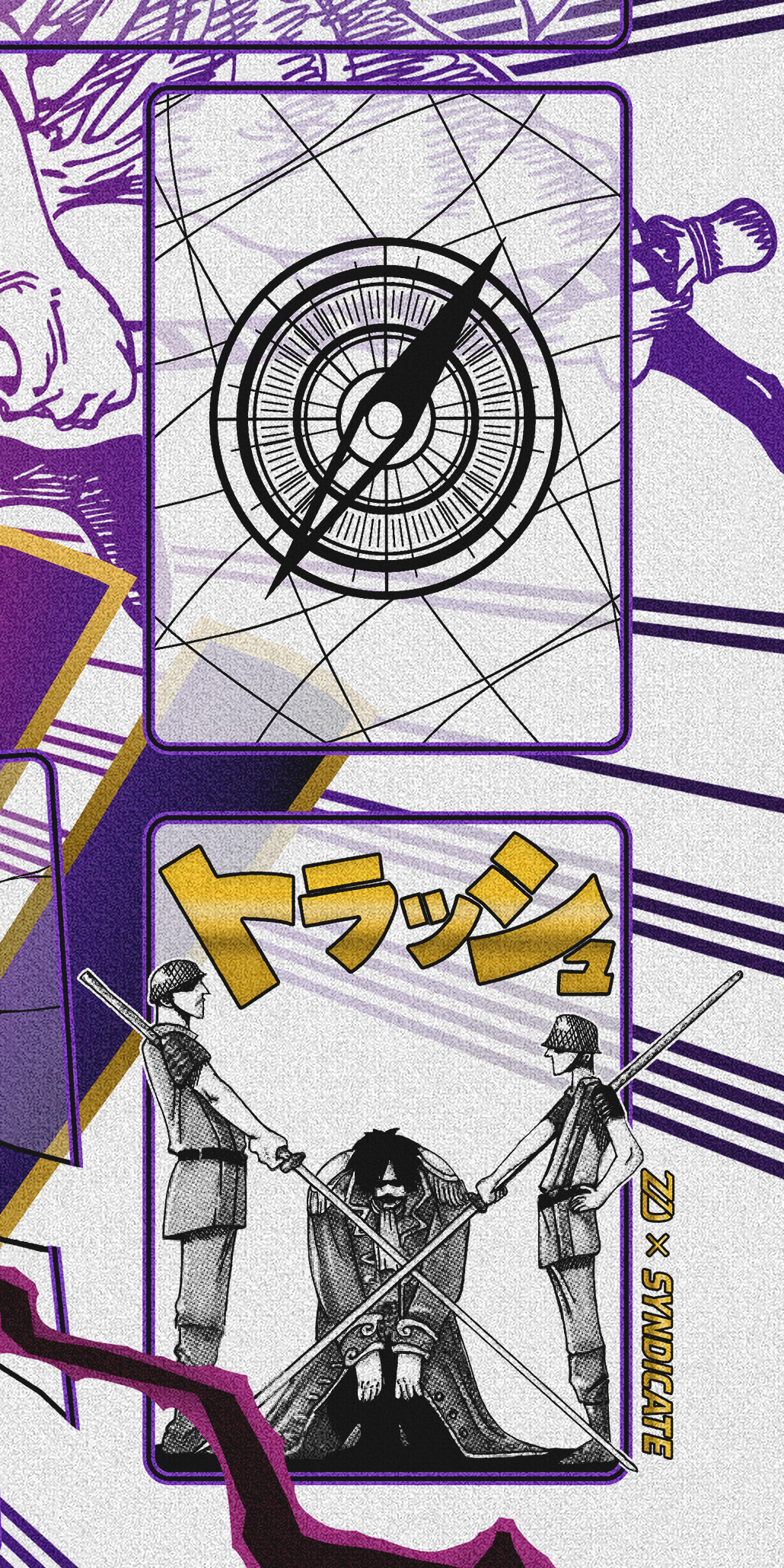Gold D Roger One Piece Playmat by ZDesign