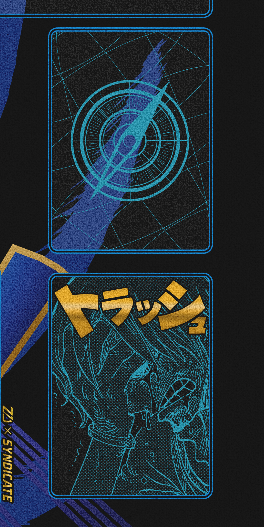 SANJI “Boeuf Burst ” ONE PIECE PLAYMAT by ZDESIGN