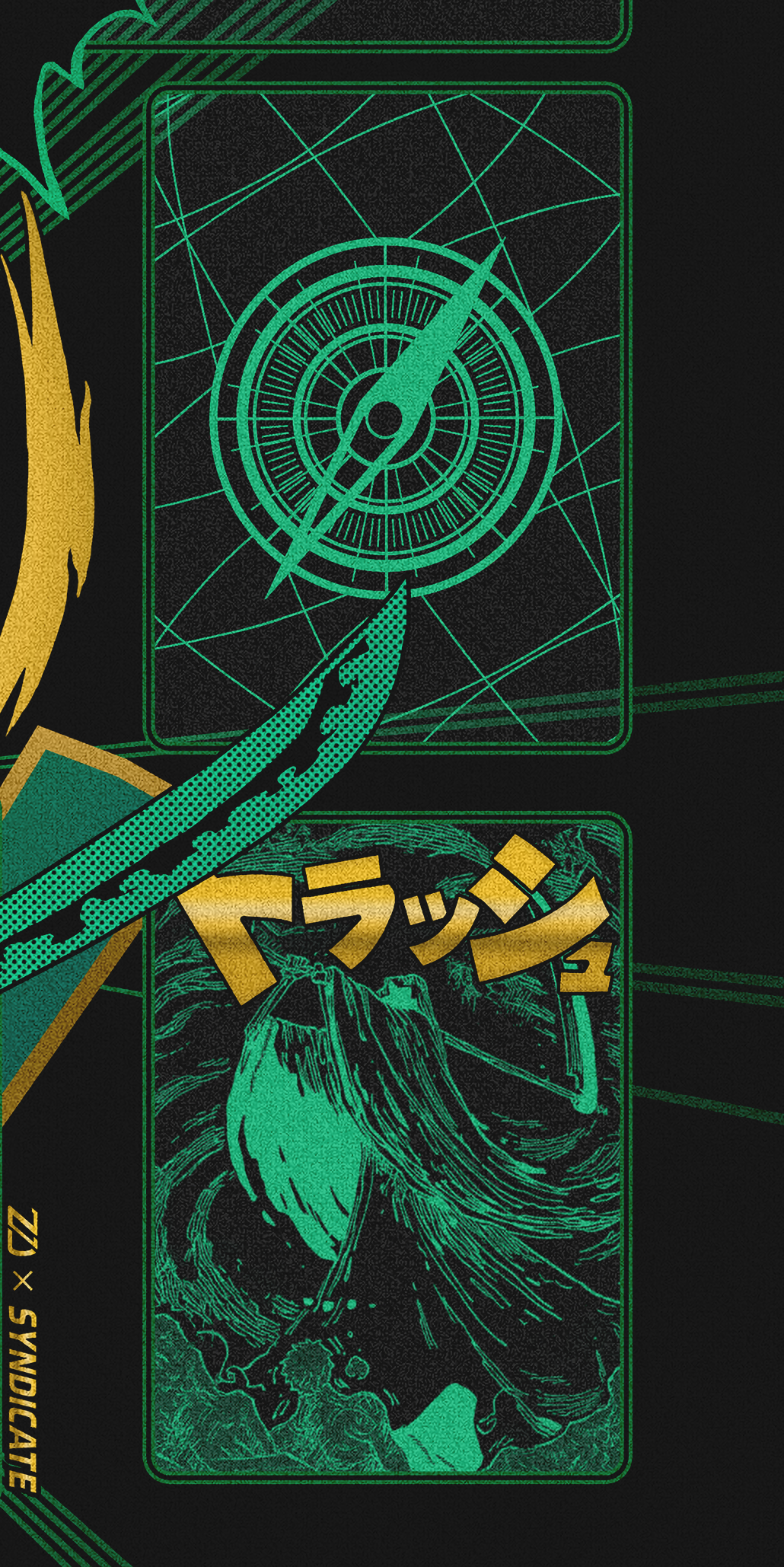 ZORO “Dead Man’s Game” ONE PIECE PLAYMAT by ZDESIGN
