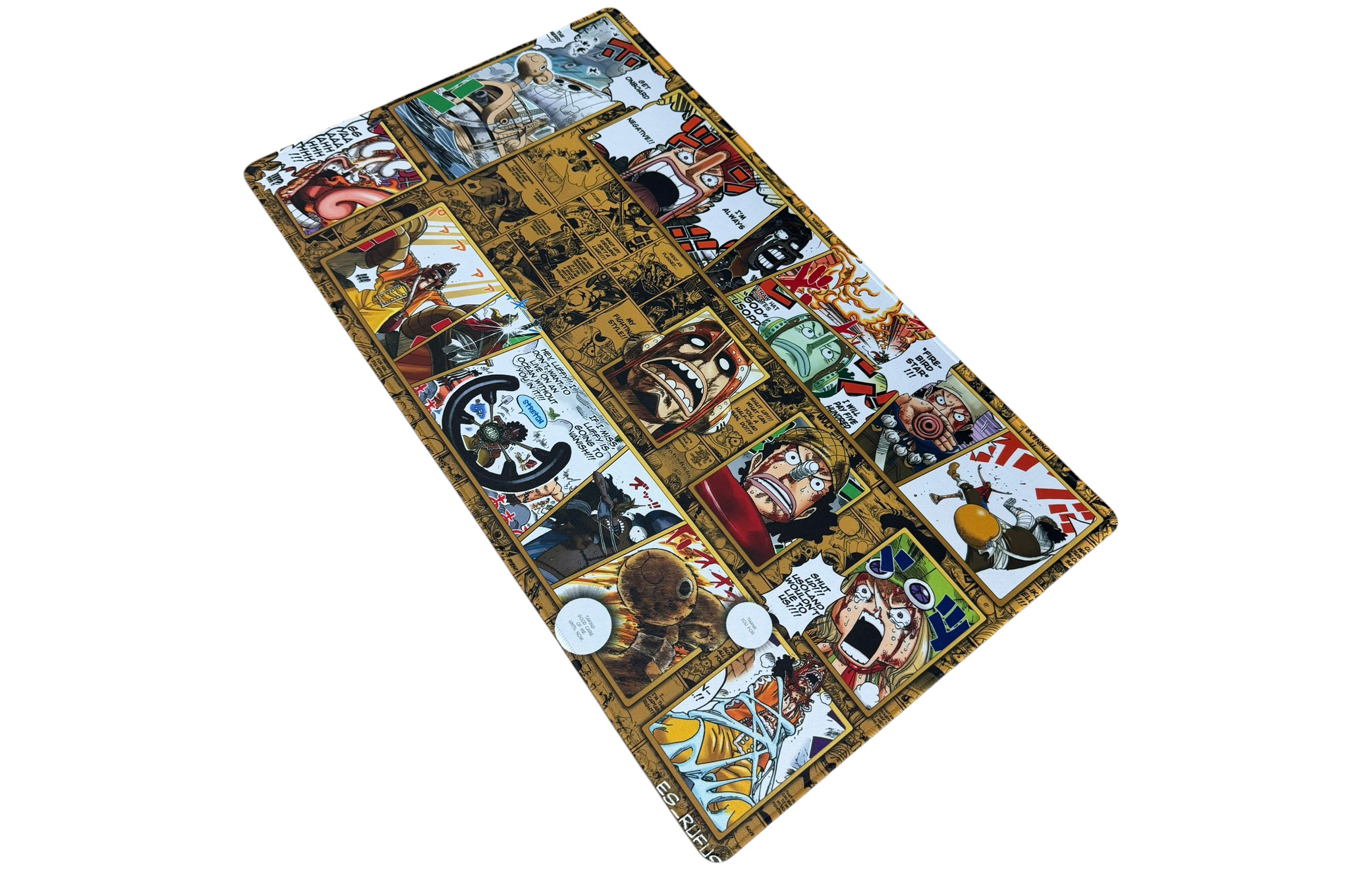 USOP YELLOW ONE PIECE PLAYMAT SYNDICATE X RUFUS