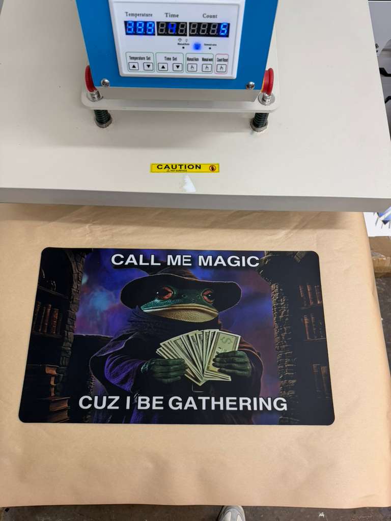 THEY CALL ME MAGIC - MTG PLAYMAT