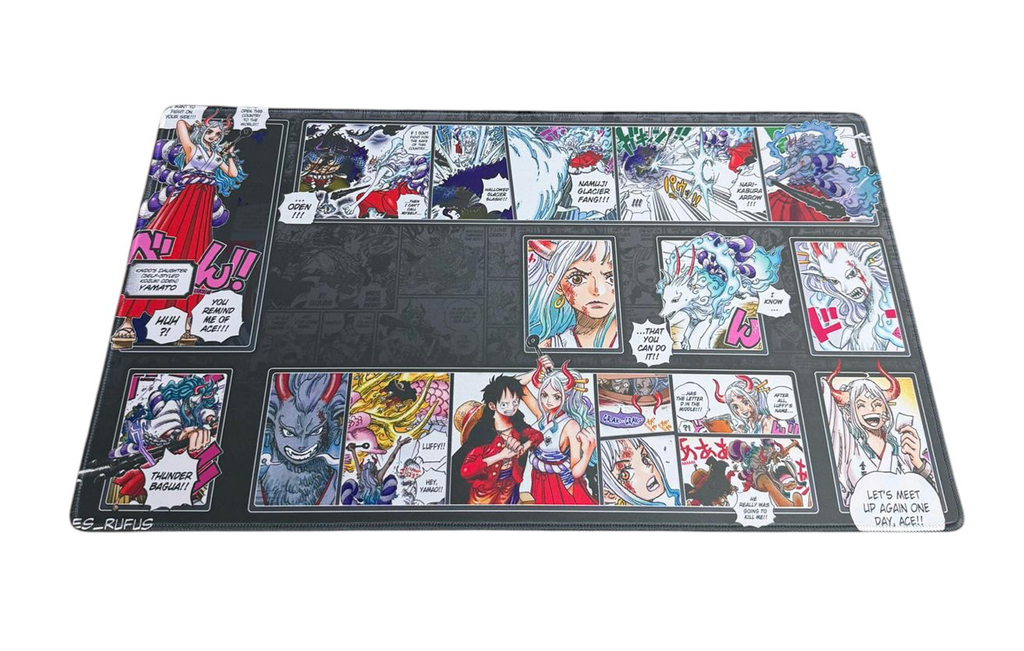 YAMATO ONE PIECE PLAYMAT SYNDICATE X RUFUS