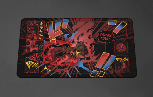 ACE “Cross Fire ” ONE PIECE PLAYMAT by ZDESIGN – TCGSyndicate