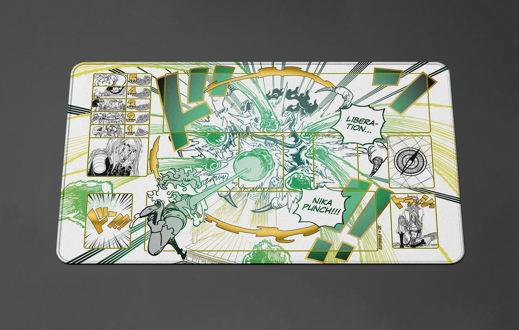 Bonney Manga – Liberation Nika Punch, One piece TCG Playmat