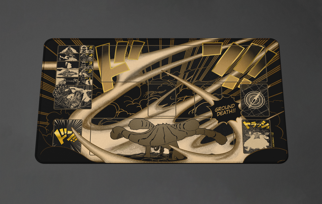Crocodile Manga – Ground Death, One piece TCG Playmat