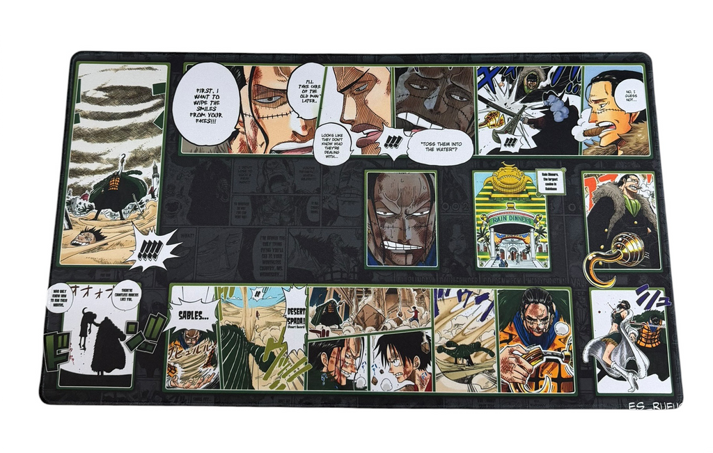 CROCODRILE ONE PIECE PLAYMAT SYNDICATE X RUFUS